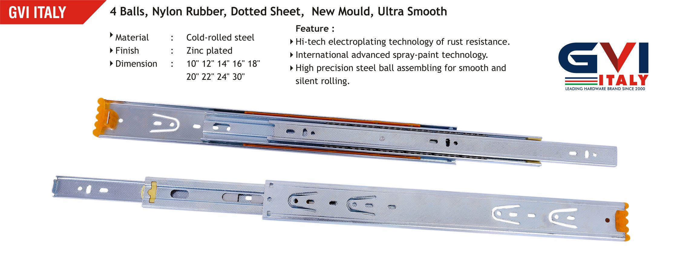 Telescopic Drawer Slides Manufacturer In Delhi Gvi Hardware